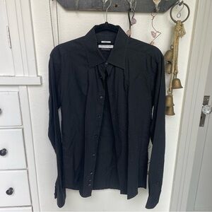 Black Versace Dress Shirt